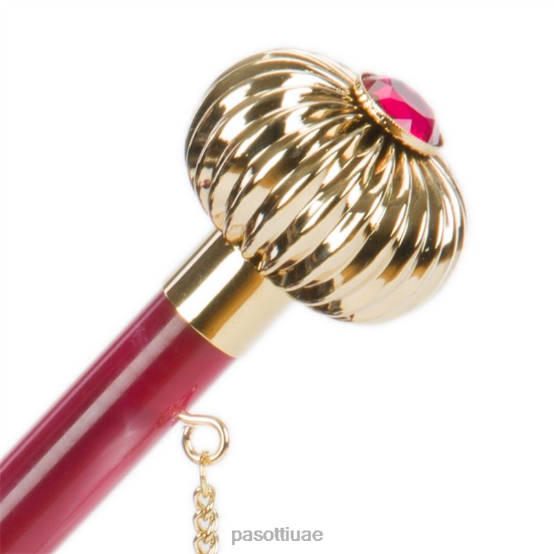 مظلة | 189 56896-1 u14pf - مظلة أرجوانية مع ورود مطبوعة من الداخل، قماش مزدوج PASOTTI Z446V373